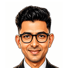 Caricature of Vipin